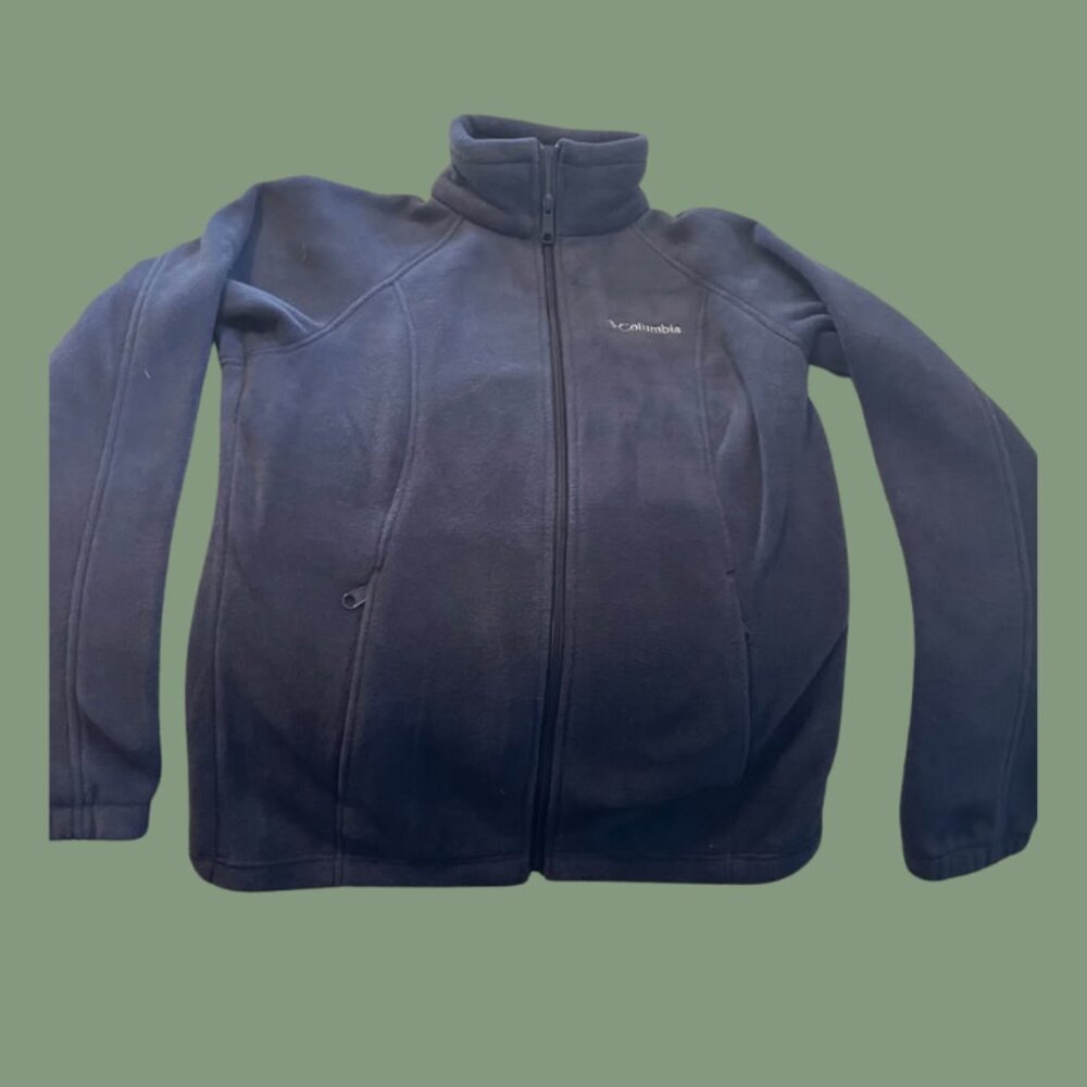 Columbia Dark Blue Fleece Jacket